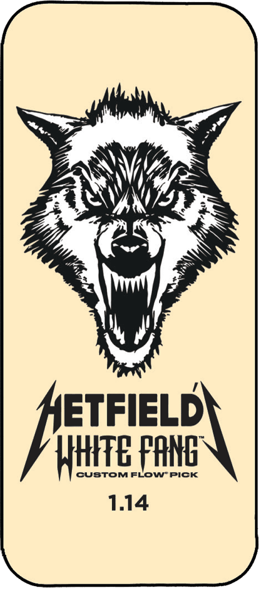 6 x 1,14mm Hetfield's White Fang Tin