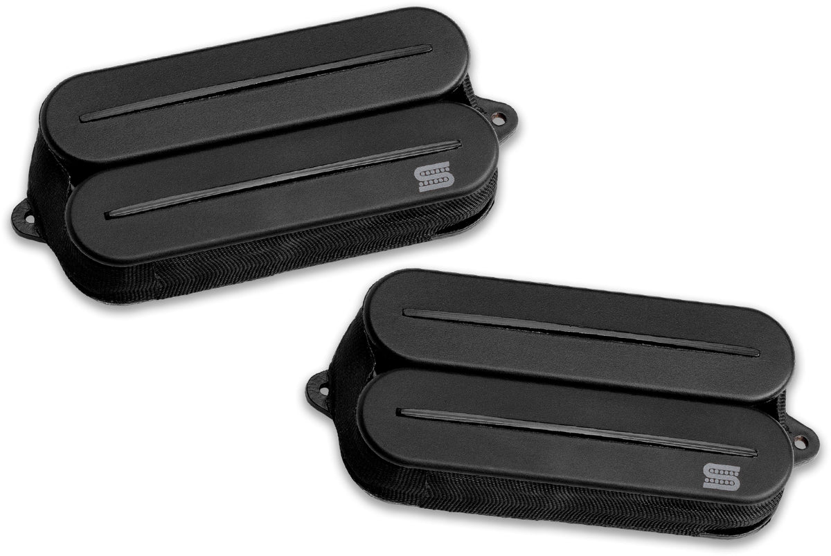 Humbucker Black Jupiter Rails, Wes Hauch Signature, Set, Black
