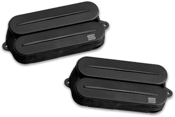 Humbucker Black Jupiter Rails, Wes Hauch Signature, Set, Black