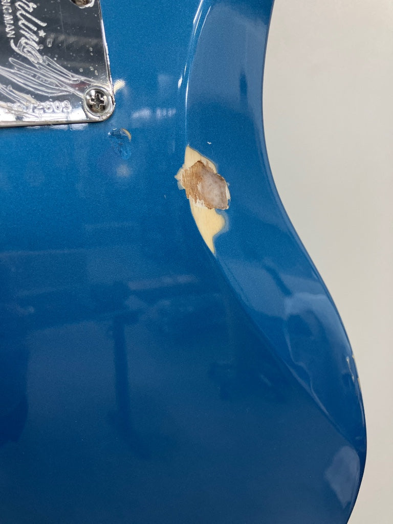 Stingray RAYSS4 short scale Toluca Lake Blue - B-stock