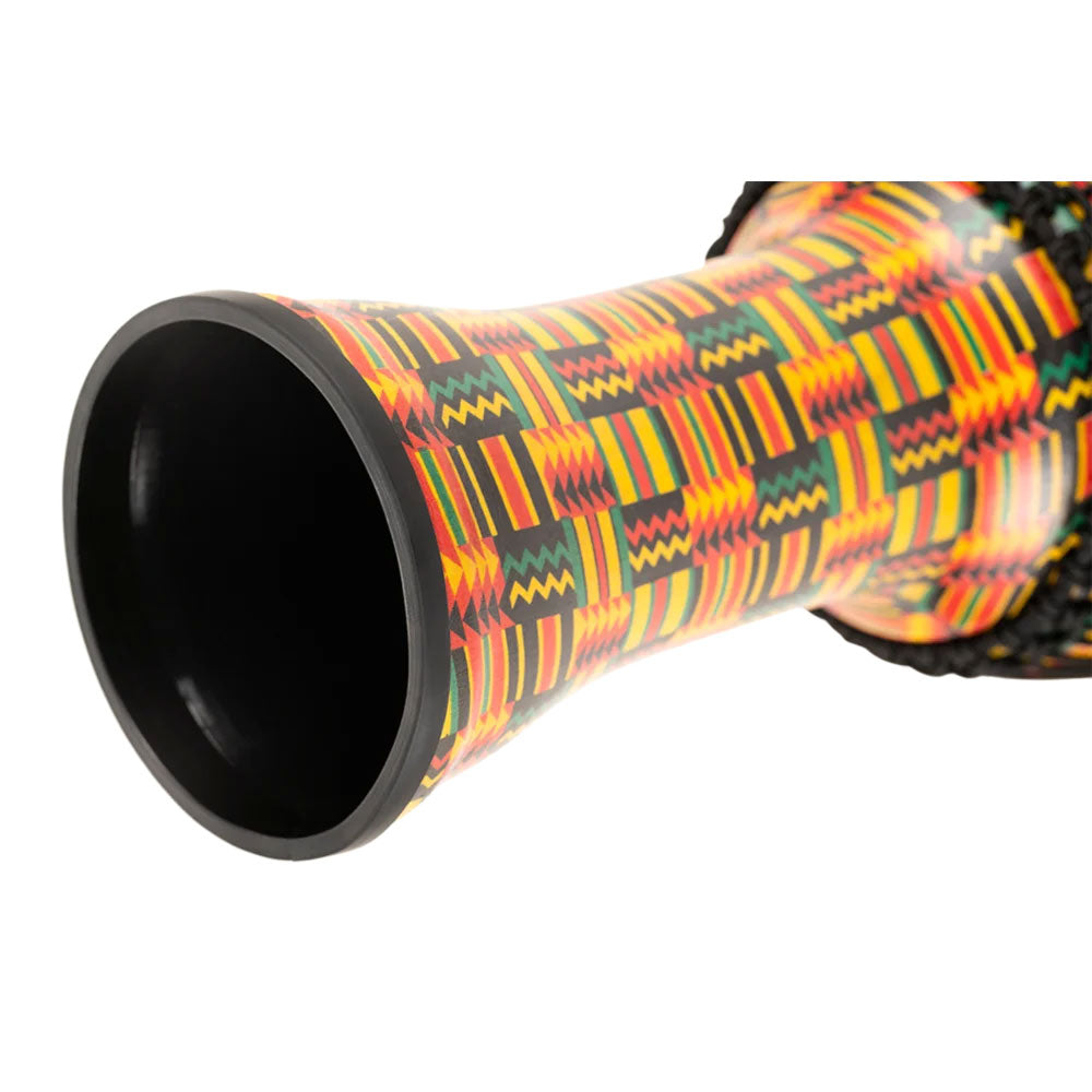 PERCUSSION 12" ROPE TUNED TRAVEL SERIES DJEMBE SYNTHETIC HEAD (PATENTED) SIMBRA