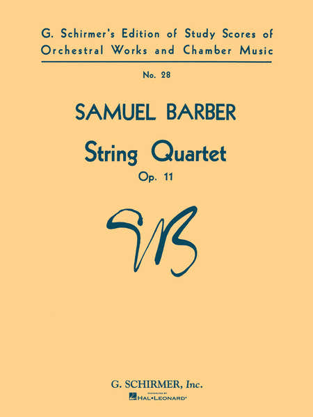 Schirmer String Quartet Op. 11