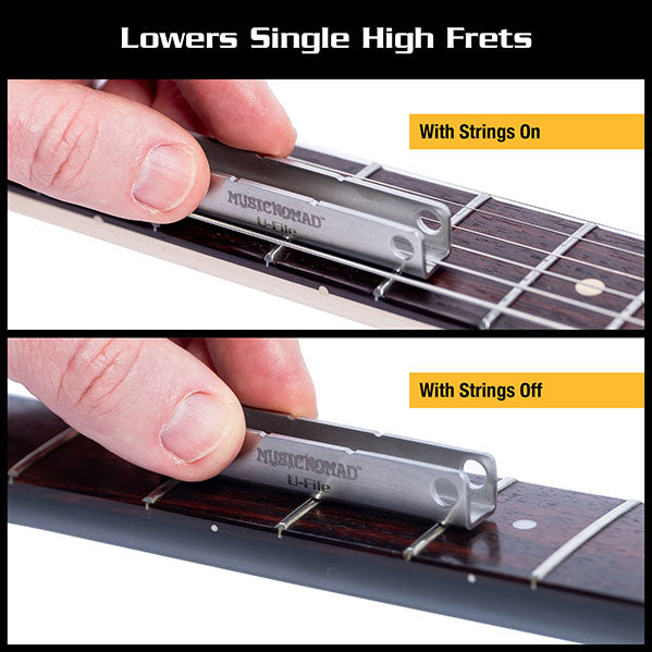 MN813 U-shaped Diamond File - 3-Pack (1.25'' 2'' 3'')