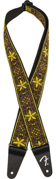 PASADENA WOVEN STRAP YELLOW WALLFLOWER 2"