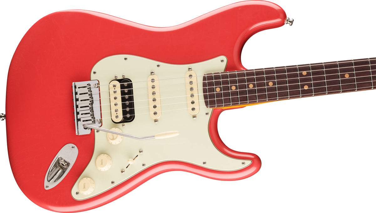 Stratocaster '60s American Ultra Luxe Vintage HSS RW Fiesta Red - Refurbished