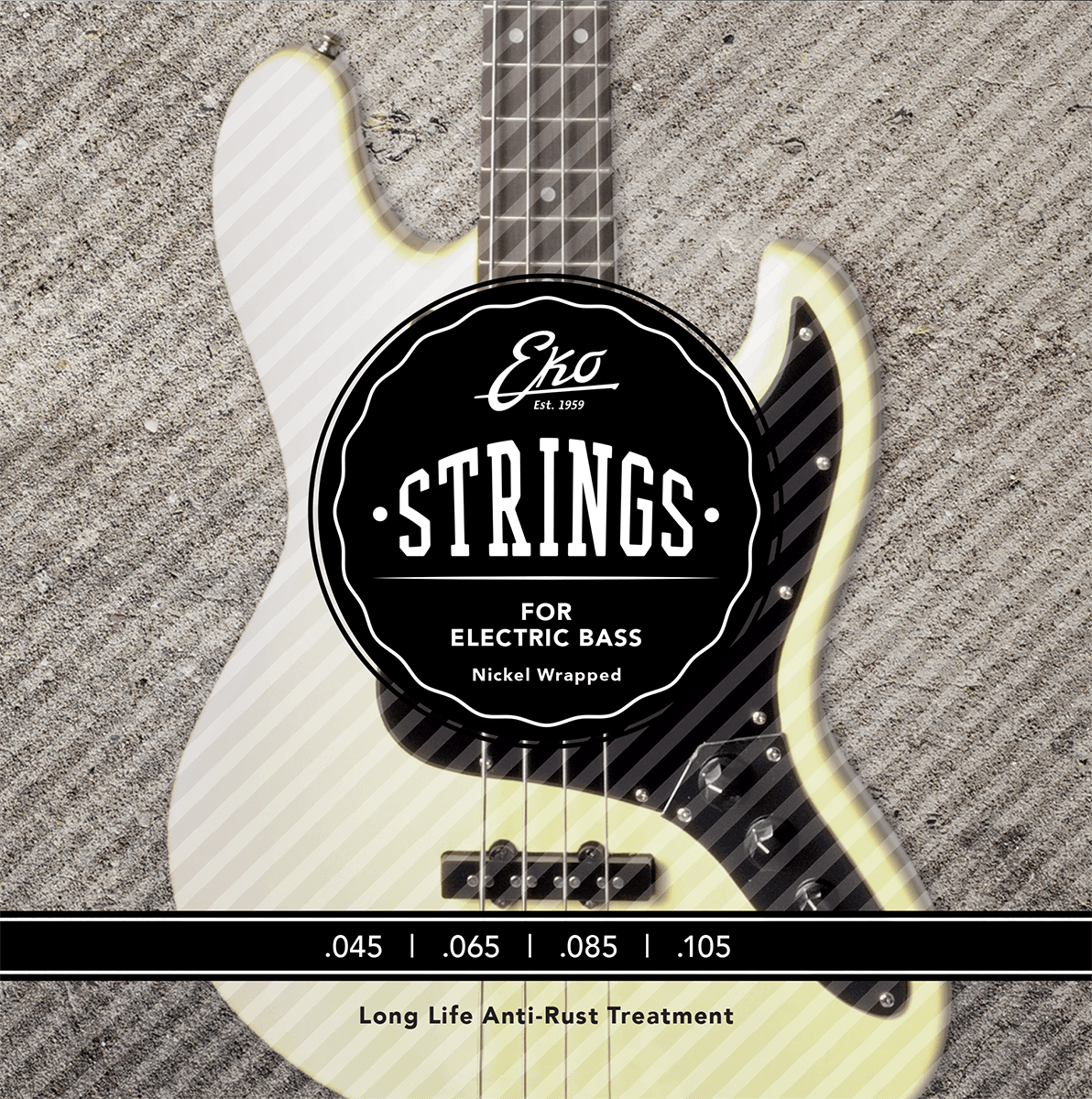EB45105m Nickel Wrapped Medium 45-105