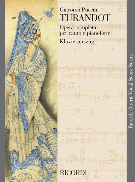 PUCCINI G. - TURANDOT TESTO ITALIANO TEDESCO - CHANT ET PIANO