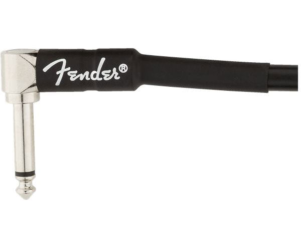 PROFESSIONAL INSTRUMENT CABLES ANGLE/ANGLE 1' BLACK