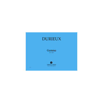 Durieux - Gemme Pour Orgue - Orgue