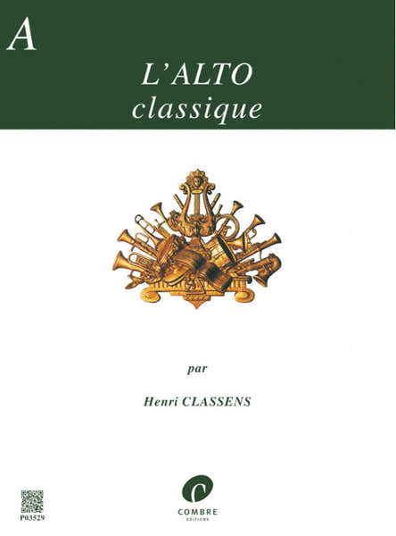 Combre Classens Henri - L'alto Classique Vol.a - Alto et Piano