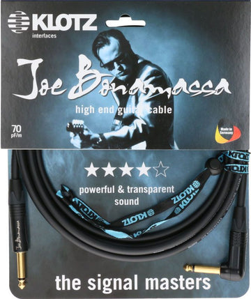 Joe Bonamassa Guitar 3M Mono Jack-Mono Jack Angled,