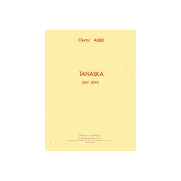 Auber - Tanaska - Piano