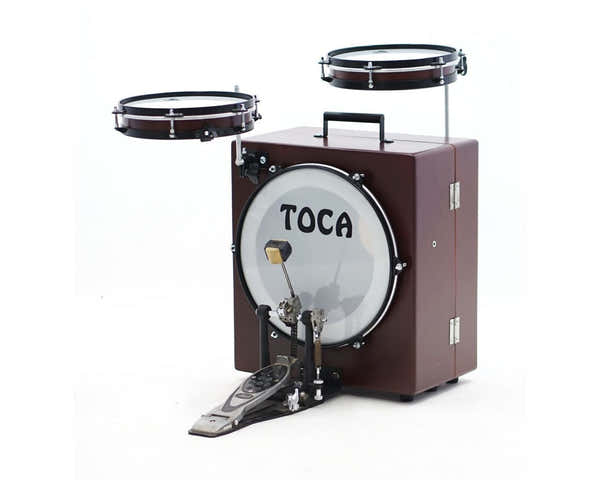 World Percussion Kickboxx Suitcase Drum Set TKSDS