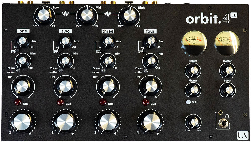 ORBIT.4 LE 4-CH Rotary Desktop Mixer with 3-Band Isolator