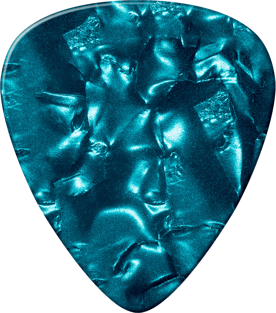 12 x Medium Genuine Celluloid Turquoise