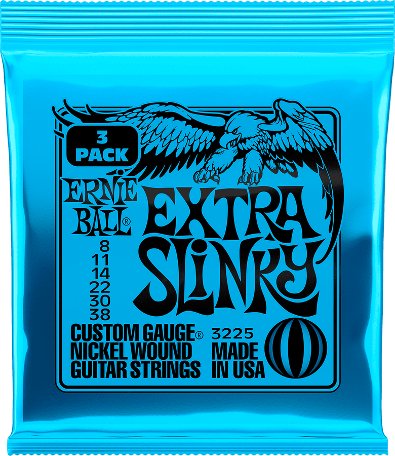 3225 Extra Slinky 8-38 Pack of 3