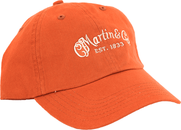 Orange Cap CF Martin Logo