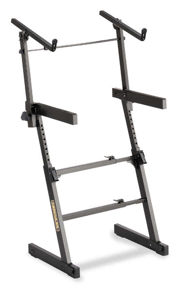 Hercules Stands Double keyboard stand KS410 Black