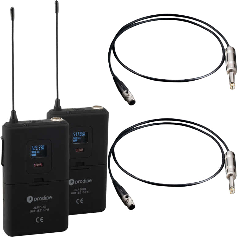 Pack UHF DSP GB210 Duo Lanen