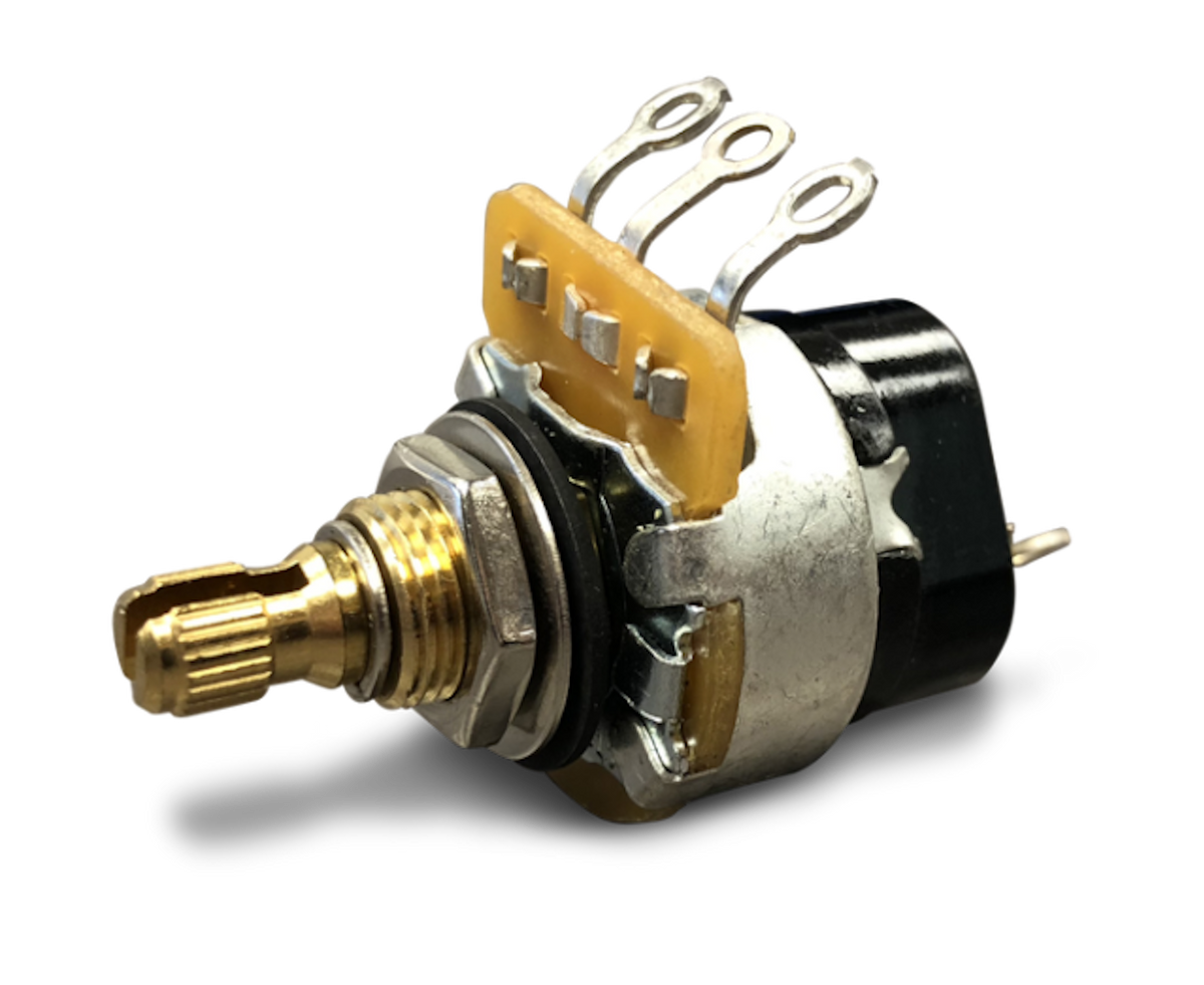 PARTS 500K OHM AUDIO TAPER PUSH-PULL POTENTIOMETER SHORT SHAFT