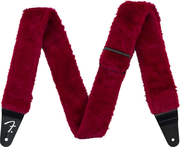 Poodle Plush Strap Red