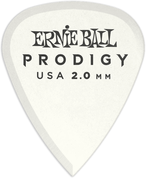 Picks Prodigy Bag of 6 White 2mm