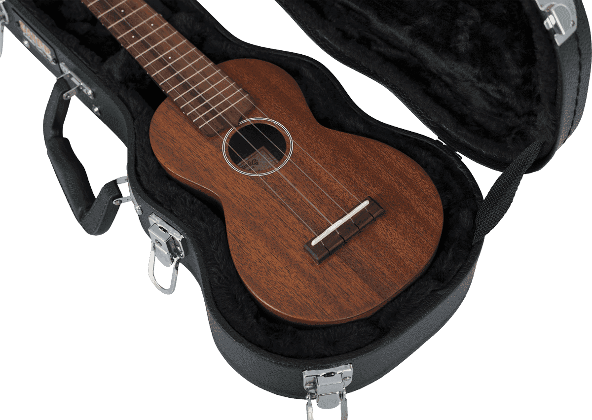 Soprano Ukulele Wood Case - GWE