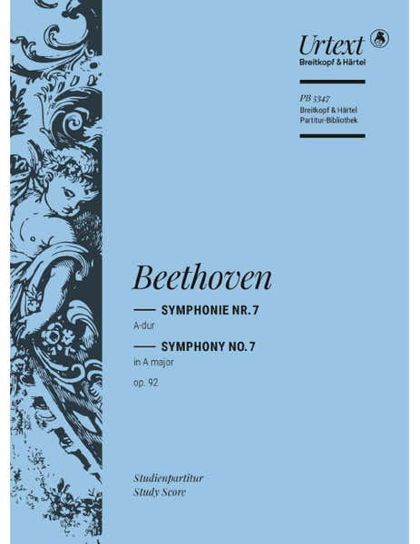 Edition Breitkopf Beethoven - Symphony No. 7 In A Major Op. 92 - Orchestre