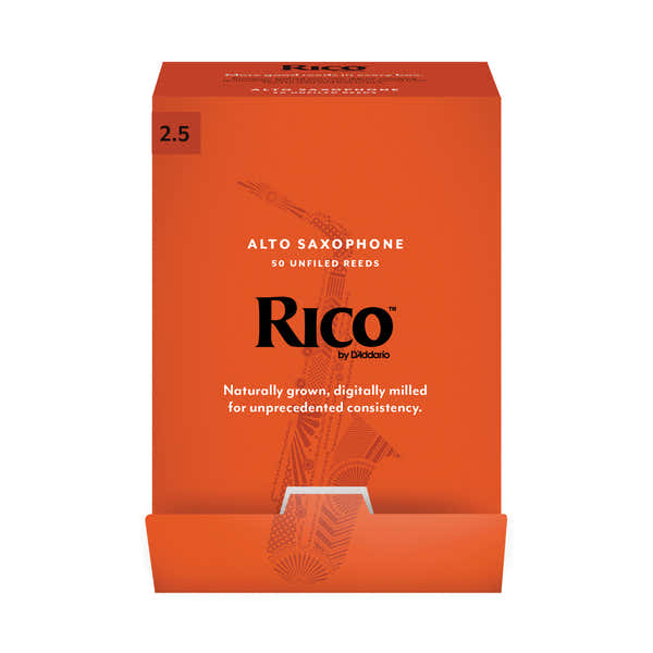 RJA0125-B50 - ALTO SAXOPHONE REEDS RICO PAR - FORCE2 - BOX OF50