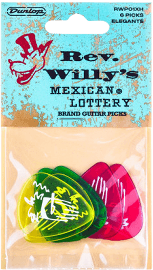 Dunlop 6 x Reverend Willy X-Heavy