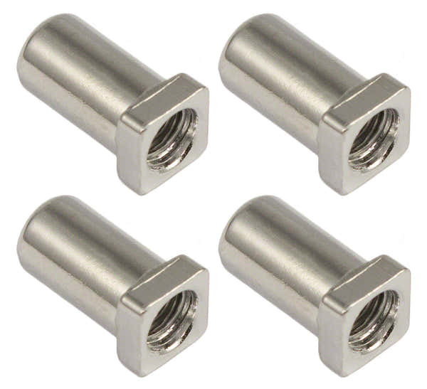 SN-SQ-15B - Chimney 15mm Square Head - Brass (X4)
