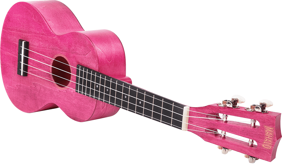 Ukulele Island Concert Cherry Red + Cover