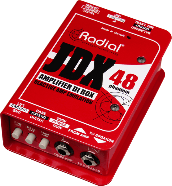 Radial JDX REACTOR GUITAR AMP DI BOX