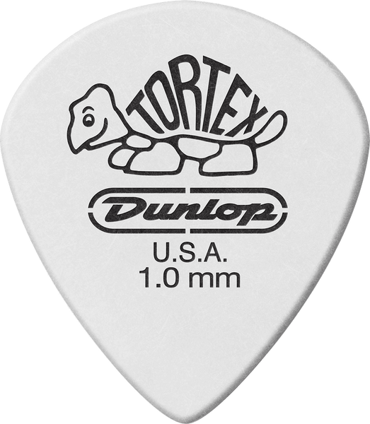 Dunlop 12 x 1,00mm Tortex White Jazz III