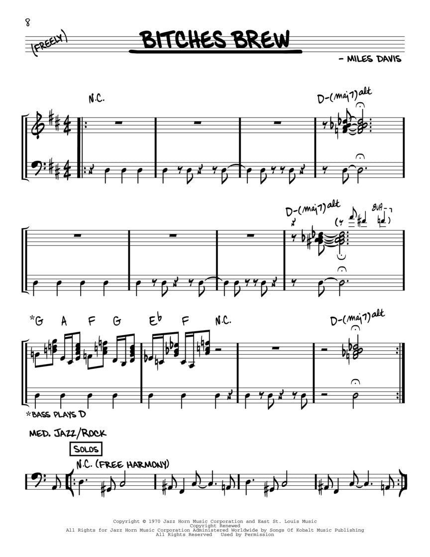 The Miles Davis Real Book - BB Instruments
