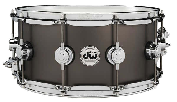Satin black over brass 14x6,5