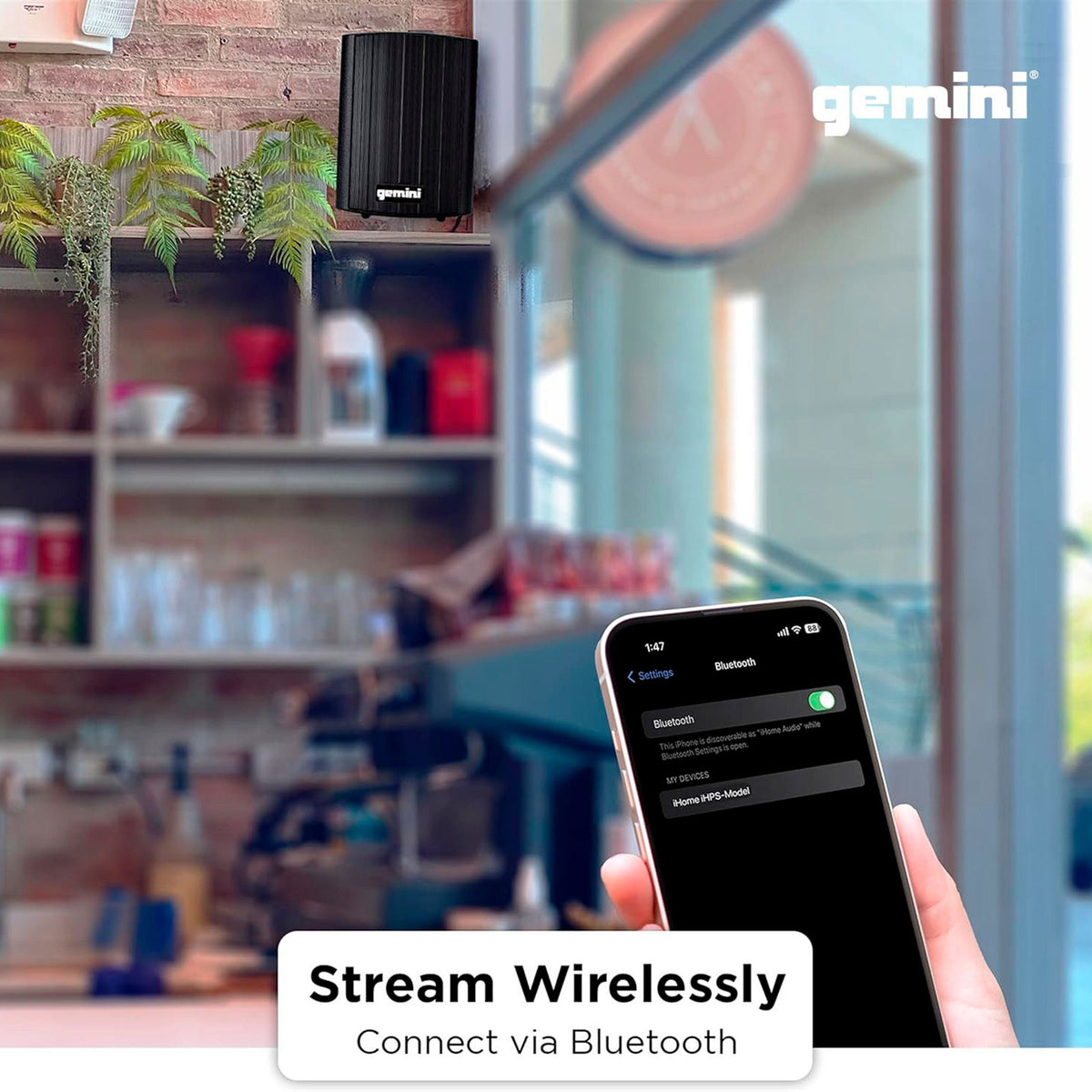 GHSI W400BT Black