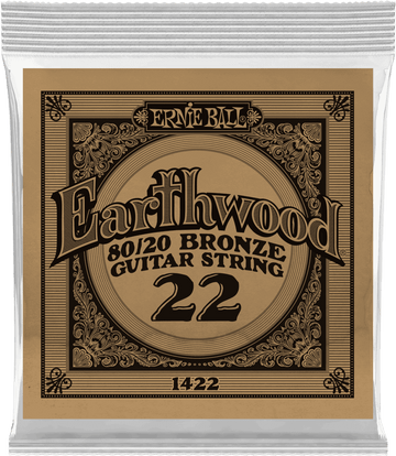 .022 EARTHWOOD 80/20 BRONZE ACOUSTIC GUITAR STRINGS
