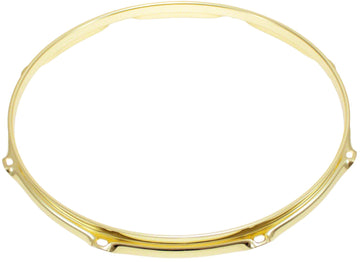 H30-13-8BR - 13" 8 Holes Brass 3.0mm Super Triple Flange Drum Hoop
