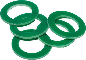 Custom Color Footswitch Washers Green
