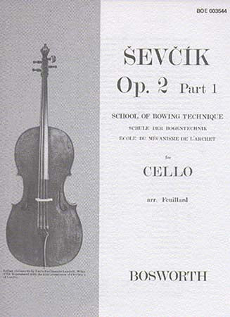 Sevcik - Op.2 Part.1 - Ecole Du Mecanisme De L'archet - Violoncelle