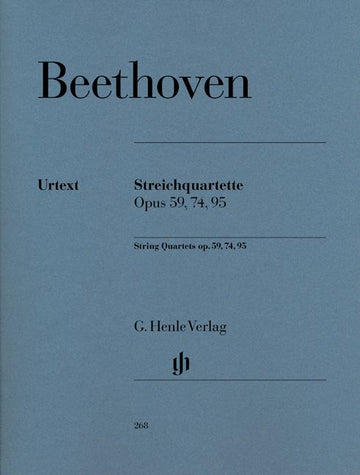 Beethoven L.V. - String Quets Op. 59 74 95