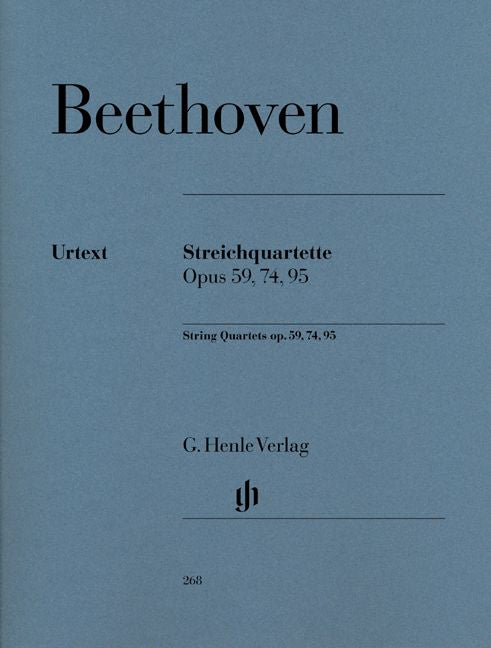 Beethoven L.V. - String Quets Op. 59 74 95