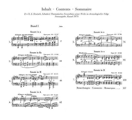 Schubert F. - Piano Sonatas Volume I