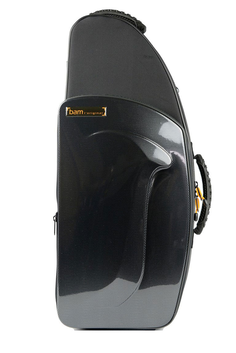NEW TREKKING ALTO SAXOPHONE CASE - BLACK CARBON LOOK