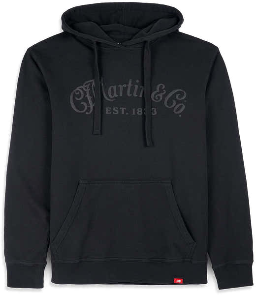 Hoodie Tone-on-Tone Black L