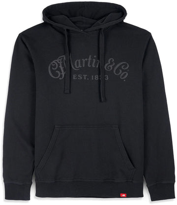 Hoodie Tone-on-Tone Black L