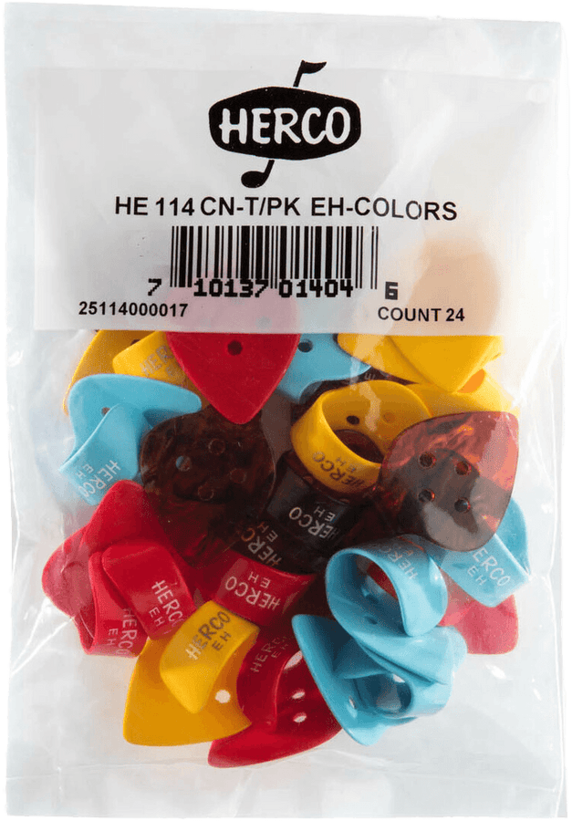 BAG OF 24 EXTRA HEAVY THUMB PICKS