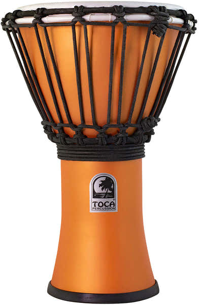 Toca Djembe Freestyle Colorsound Matte Tfcdj-7Mtoc Orange Crush