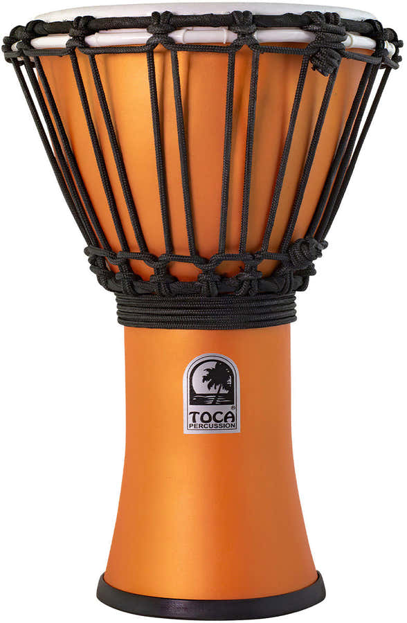 Djembe Freestyle Colorsound Matte Tfcdj-7Mtoc Orange Crush